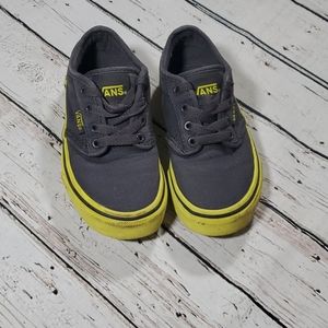 Vans Grey and Lime